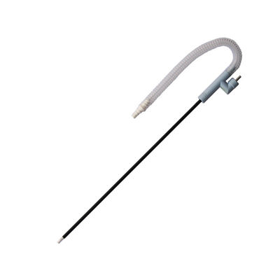 Material de acero electrodo de gancho laparoscópico de 5 mm de diámetro no pegajoso