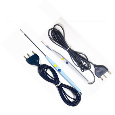 Lápiz electrocirúrgico desechable retráctil con punta de acero inoxidable