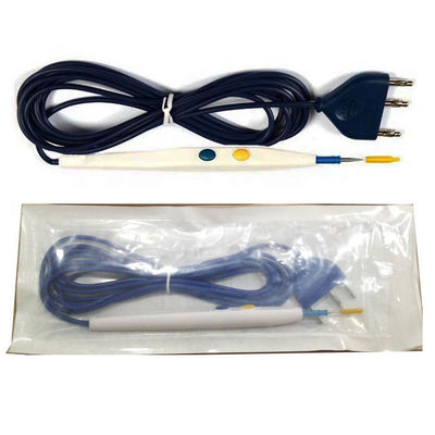 Interruptor de botón de control manual de lápiz de acero inoxidable médico electroquirúrgico