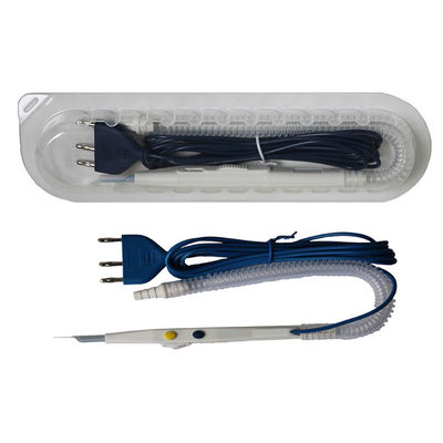 6 mm de diámetro del eje Electrosurgical Control de un solo uso lápiz personalizado