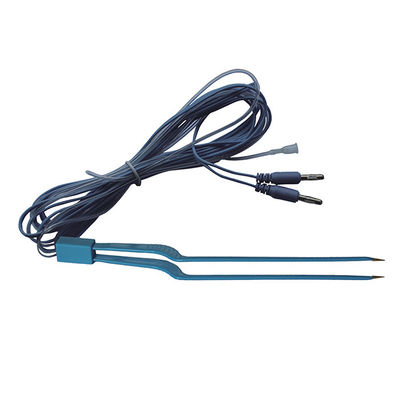 FORCEPS de Diatermia Bipolar con punta de 0,5 mm ancho 19cm 35cm longitud