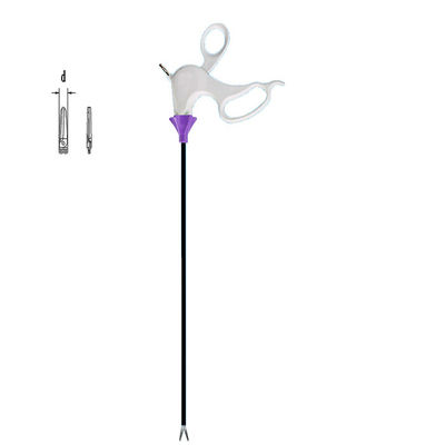 CE longitud del eje 330 mm instrumentos laparoscópicos desechables dispositivo 5 mm de diámetro