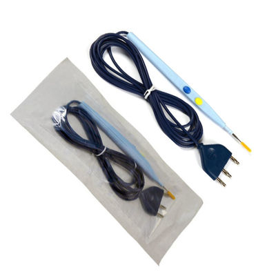 Lápiz de control de mano electroquirúrgico desechable con mango ergonómico