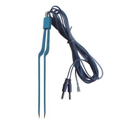 Herramienta de cirugía bipolar personalizada pinzas bipolares desechables con cable