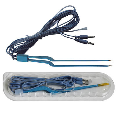 20 cm de longitud Forcetas electrocirúrgicas bipolares no adhesivas Forcetas bipolares desechables