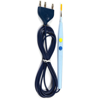 Lápiz electrocirúrgico desechable estándar con forma de lápiz de alto aislamiento