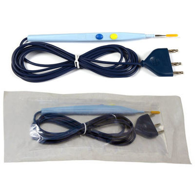Control de mano personalizado con lápiz electrocirúrgico desechable de acero inoxidable